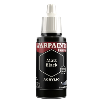 Warpaints Matt Black
